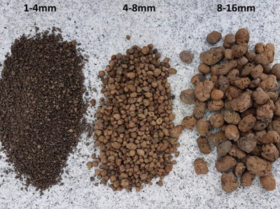 Lightweight CLAY Pebbles Hydroponics Aggregate Flower Cacti Plants Growing 4-8mm 1 Litre - 3