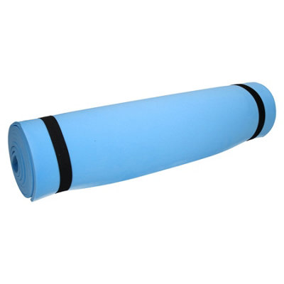 Lightweight Foam Camping Roll / Yoga / Exercise Mat Sleeping Festival Blue