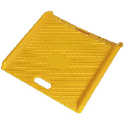 Lightweight Portable Access Ramp - 600mm Width - Textured Surface - 450kg Limit