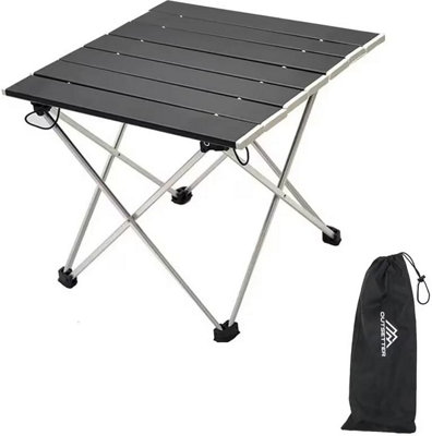 Lightweight Portable Camping Table Outdoor Folding Compact Picnic Hiking BBQ - Medium