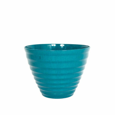 VALIEM willing plant BOWL-Ｌ Lightweight Recycled Plastic Garden Pot Planter 40cm Vale Planter