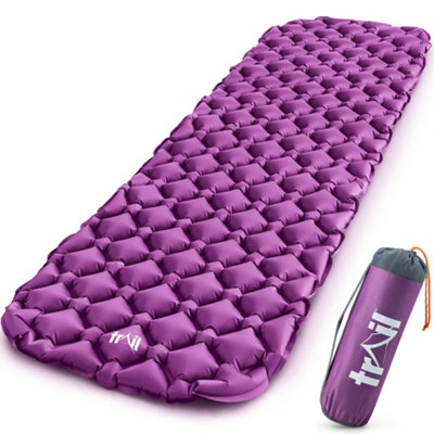 Sleeping Pad Ropoda Thick Inflatable Camping Pad Built-in