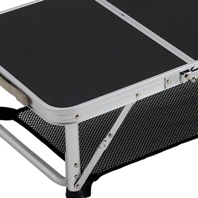 Lightweight Tri-fold Camping Table with Carrying Handle, Height ...