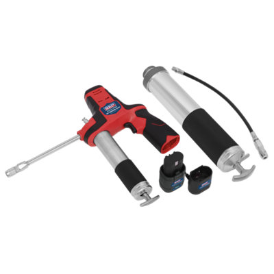 Lightweight versatile cordless grease gun producing 3000psi