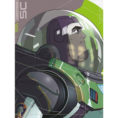 Lightyear SC Framed Canvas Print Multicoloured (40cm x 30cm)