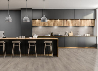 Lignum Fusion Twelve Premium 12mm - Oak Robust Grey - Laminate Flooring - 1.43m² Pack