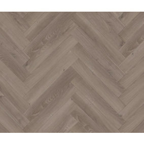 Lignum Fusion Twelve Premium Herringbone 12mm - Riverbed Oak - Laminate Flooring - 1.92m² Pack