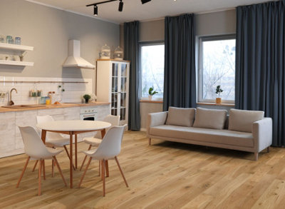 Lignum Strata Twenty Premium - Oak Natural Brushed - Solid Flooring - 2.394m2 Price Comparisons | Compare The Build