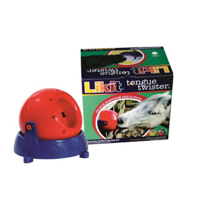 Likit Likit Twister Rouge - Friandise Pour Chevaux - 1 Compte