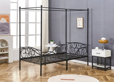 Black 2024 princess bed