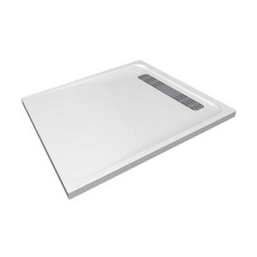 Lila Square Slimline Shower Tray - 900x900mm