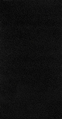 LILLY Shaggy Solid Color Plush Pile Black Area Rug 80 x 150 cm
