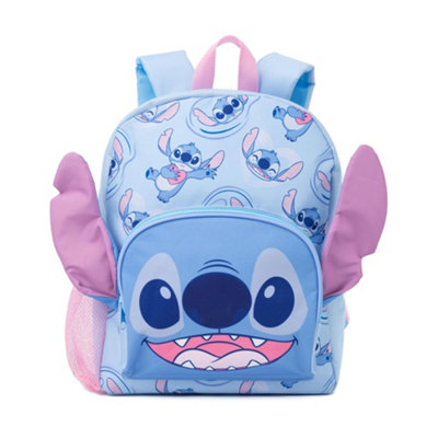 Lilo & Stitch Childrens/Kids 3D Ears Backpack (Pack of 4) Blue (One Size)