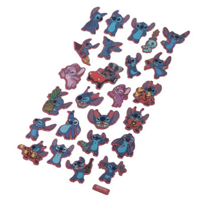 Lilo & Stitch Puffy Stickers Set Multicoloured (One Size)