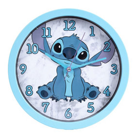Lilo & Stitch Wall Clock Sky Blue (One Size)