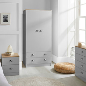 Lilsbury 3-Piece Grey Bedroom Furniture Set