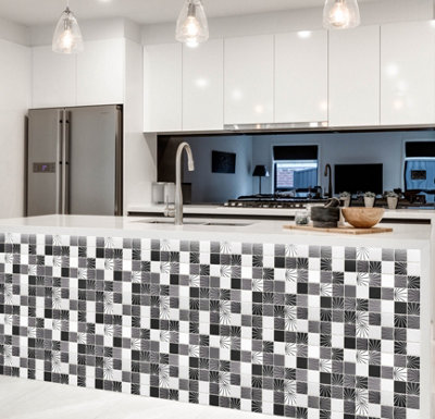 Liv Dress - Multi Mosaic Tile