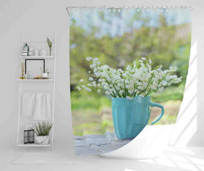 Lily Of The Valley Shower Curtain / Default Title Price Comparisons | Compare The Build