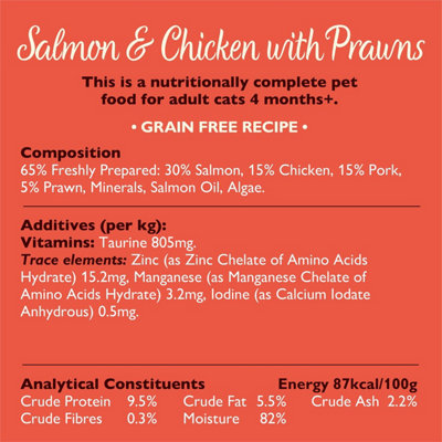 Lily's Kitchen Catch of the Day - Grain-Free Adult Cat Wet Food, 19 x 85g