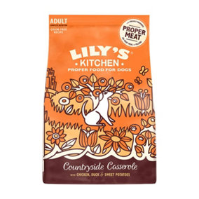 Lily's Kitchen Chicken & Duck - Grain-Free Adult Dog Dry Food, 7kg