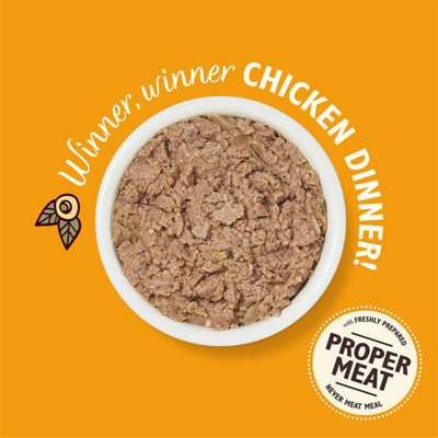 Lily's Kitchen Classic Chicken Dinner - Grain-Free Adult Cat Wet Food, 19 x 85g