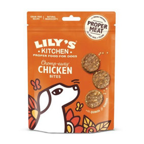 Lily's Kitchen Dog Chomp-away Chicken Bites 70g (Pack of 8)