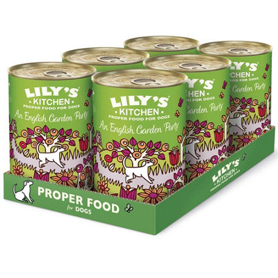Lily's Kitchen Dog Food Wet Can English Garden Party 400g (Pack of 6) Price Comparisons | Compare The Build