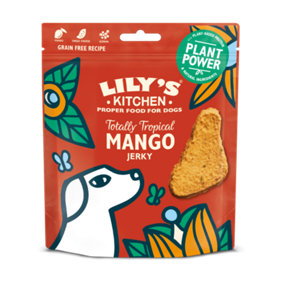 Lily's Kitchen Dog Plant Power Mango Jerky 70g (Pack of 8)