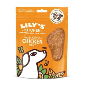 Lily's Kitchen Dog Simply Glorious Chicken Jerky 70g (Pack of 8)