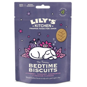 Lily's Kitchen Dog Treats Bedtime Biscuits 80g (Pack of 8)
