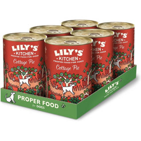 Lily's Kitchen Wet Dog Tin Cottage Pie 400g (Pack of 6)