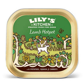 Lily's Kitchen Wet Dog Tray Lamb Hotpot 150g x 10