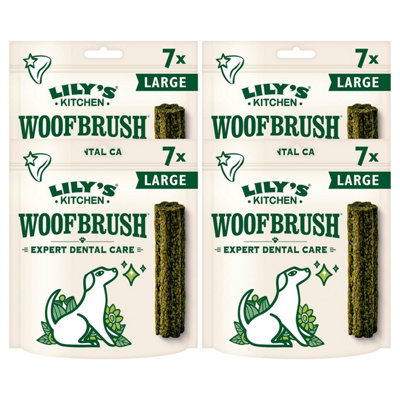 Lily's Kitchen Woofbrush Dog Dental Chew For Small-Large Dogs