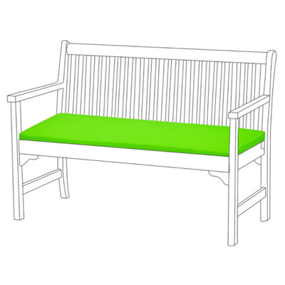 Lime Green Garden Bench Seat Cushion Non Slip Comfortable Patio Bench Cushions Swing Cushions