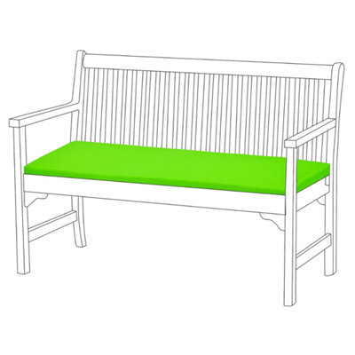 Lime Green Garden Bench Seat Cushion Non Slip Comfortable Patio Bench Cushions Swing Cushions