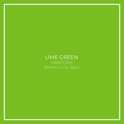 Lime Green Toughened Glass Kitchen Splashback - 600mm x 600mm