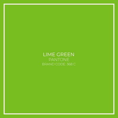 Lime Green Toughened Glass Kitchen Splashback - 900mm x 900mm