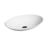 Limoge 7526 Ceramic Oval Countertop Basin