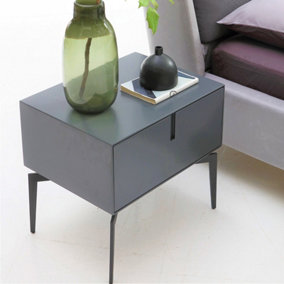Limoge Chicago Nightstand in Grey
