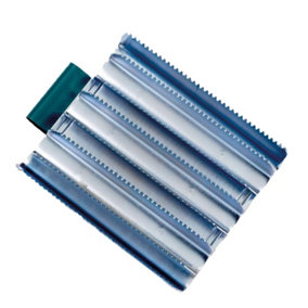 Lincoln Military Metal Curry Comb Silver (One Size)