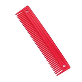Lincoln Plastic Comb Red (One Size)