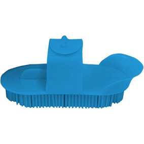 Lincoln Plastic Curry Comb Blue (S)