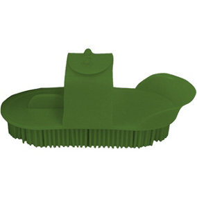 Lincoln Plastic Curry Comb Green (L)