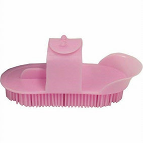 Lincoln Plastic Curry Comb Pink (L)