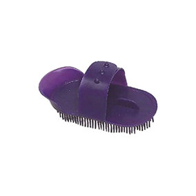 Lincoln Plastic Curry Comb Purple (L)
