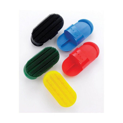 Lincoln Plastic Curry Comb Yellow (L)