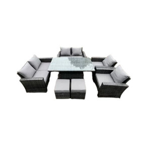 Lincoln Rattan Outdoor Furniture 8 Seater