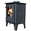 Lincsfire 5KW Multifuel Stove Log Burner Heating Fireplace Defra Approved Eco Design