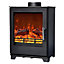 Lincsfire Defra 5KW Multifuel Woodburning Stove Eco Design WoodBurner High Efficiency Fireplace