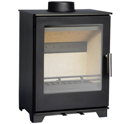 Lincsfire Defra 5KW Multifuel Woodburning Stove Eco Design WoodBurner High Efficiency Fireplace